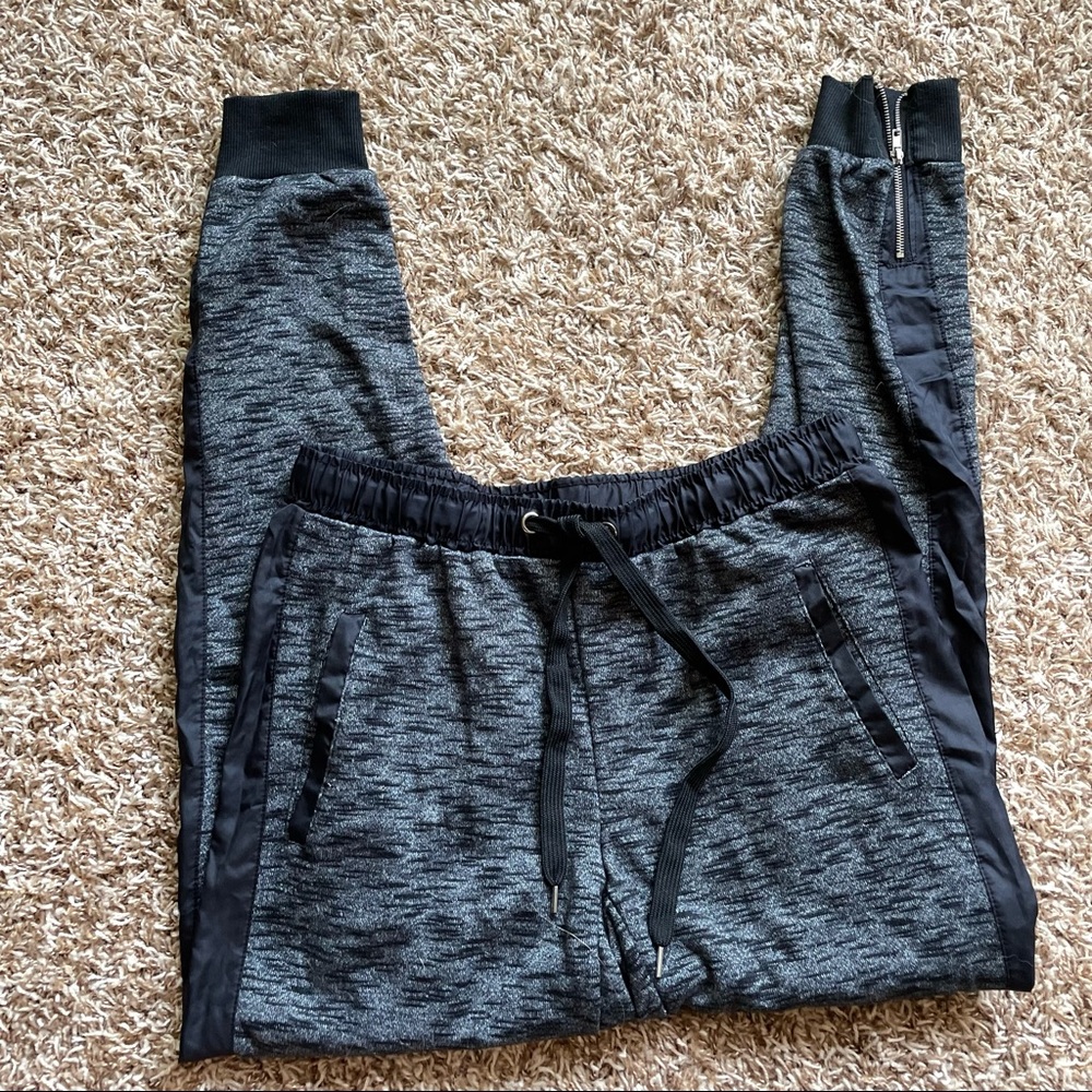 Gray joggers